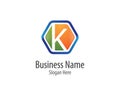 K letter logo vector icon Royalty Free Stock Photo