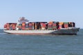 K Line container ship BERLIN BRIDGE inbound Rotterdam