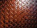 8K Panoramic Red Diamond Plate Metal Texture A Seamless Reflective Industrial Background for Design Engineering and Royalty Free Stock Photo