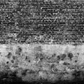 8K plaster brick roughness texture, height map or specular for Imperfection map for 3d materials, Black and white texture