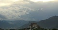 4k Potala Palace in the morning,Lhasa,Tibet.timelapse clouds flying over.