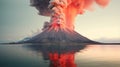 8k Resolution Volcano Photo By Akos Major: A Captivating Display Of Nature\'s Power