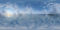 HDRI Perfect Sky Equirectangular Panorama 22 Royalty Free Stock Photo
