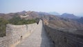 4k rising shot of Jinshanling Great Wall