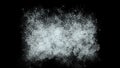 4k Snowball stains ink dirt, snow hailstone particles pollution fireworks.