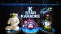 K Star Karaoke themed karaoke bar in Plaza Singapura Mall, Singapore.