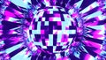 4K Stylish Abstract Animation Disco background