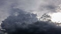 4K time lapse of raincloud.