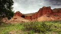 4k Time lapse of the red canyon.