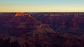 4K Timelapse Grand Canyon National park at sunrise view from Mather Point, Arizona, USA