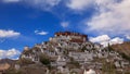 4K Timelapse Thiksey Monastery, Leh Ladakh, Jammu & Kashmir, India