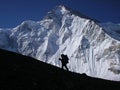 Mountain Climber Silhouette