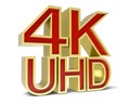 4k uhd text