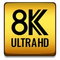 8k ultra hd gold