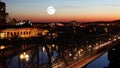 4K UltraHD Full Moon over Ottawa