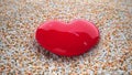 4k Video Red Heart Sand ProRes 4444