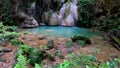 4K Video, Wang Tong Waterfall located in Buatong Waterfall and Chet Si Fountain National Park, Chiang Mai, Thailand