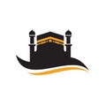 Ka`bah Islamic Hajj logo design