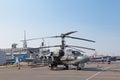 Ka-52 helicopter Royalty Free Stock Photo