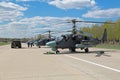 Ka-52 helicopters