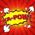 Ka-Pow! Comic Speech Bubble, Cartoon