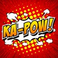 Ka-Pow! Comic Speech Bubble, Cartoon