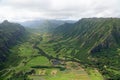 Kaaawa Valley Royalty Free Stock Photo