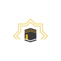 kaaba logo Royalty Free Stock Photo