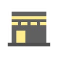 Kaaba Ramadan icon. Simple color vector elements of islam icons for ui and ux, website or mobile application