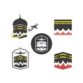 kaaba vector icon illlustration design