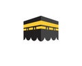 kaaba vector illustration icon