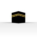 Kaaba Vector Illustration, Islamic Qibla Icon