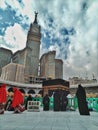 Kaabah the holiest mosque for muslims Royalty Free Stock Photo