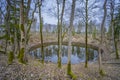 Kaali field of meteorite craters in Saaremaa, Estonia