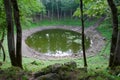 Kaali Lake. Saaremaa, Estonia