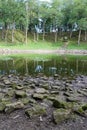 Kaali Lake. Saaremaa, Estonia