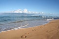 Kaanapali Beach Maui Hawaii High Quality Royalty Free Stock Photo