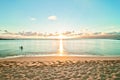Kaanapali beach in West Maui, Hawaii Royalty Free Stock Photo