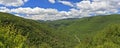 Kaaterskill Clove Panorama Royalty Free Stock Photo