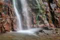 Kaaterskill falls in Catskill mountains, NY Royalty Free Stock Photo