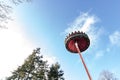 Kaatsheuvel, The Netherlands - December 18, 2019: The pagode hanging in the air at the efteling Royalty Free Stock Photo