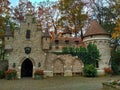 Kaatsheuvel / The Netherlands - November 03 2016: Fairytale castle in Theme Park Efteling Royalty Free Stock Photo