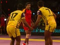 Kabaddi Raider and Defenders