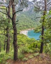 Kabak Beach in Turkey Royalty Free Stock Photo