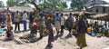 Kabalo, Democratic Republic of the Congo: Women selling food Royalty Free Stock Photo