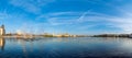 Kaban Lake Panorama in Kazan Royalty Free Stock Photo