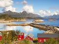 Kabelvag, Lofoten, Norway Royalty Free Stock Photo