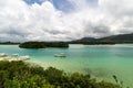 Kabira Bay in Ishigaki Island, Okinawa Japan Royalty Free Stock Photo