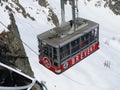 Kable car to Brevent peak, Chamonix, France