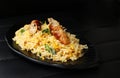 Kabsa with seekh kabab - Mandi - Kabsah - Chicken Mandi Royalty Free Stock Photo